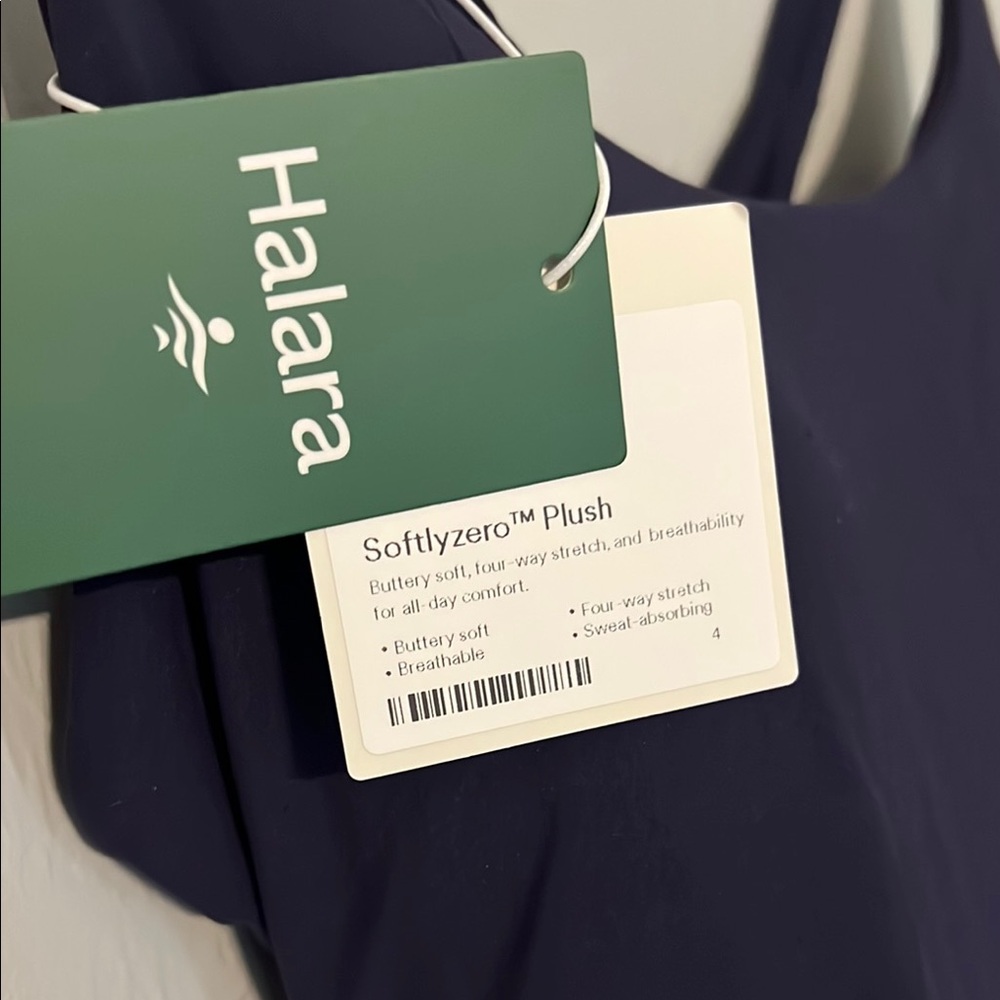 HALARA Softlyzero™ Plush Dress in Navy